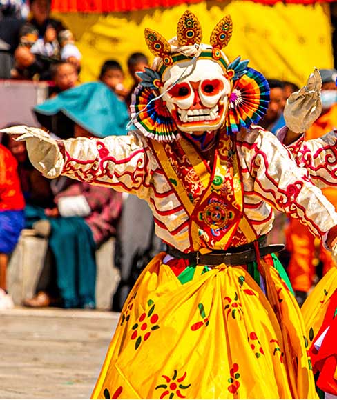BHUTAN THE LAST SHANGRILA THIMPHU FESTIVAL